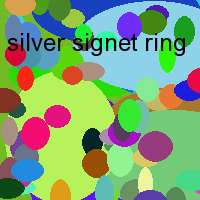 silver signet ring