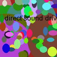 direct sound driver